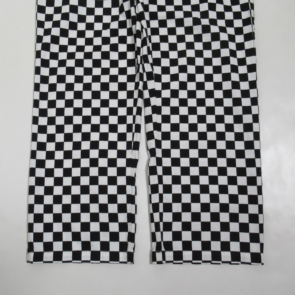 R13 Women's Slouch Pant Black White Checker R13W5008-R115B Size M - Picture 3 of 12